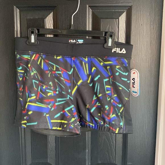 NWT Fila Multicolor Running Short-Size M - Picture 1 of 6